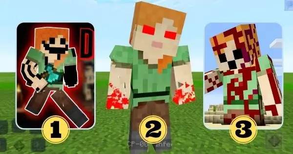Take Quiz And Know Which Scary Alex Is Your Evil Twin In Minecraft?
